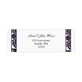 lila Damasehe, Rücksendetikett