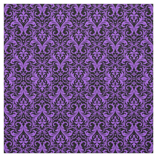 Lila Damask Stoff (Muster)