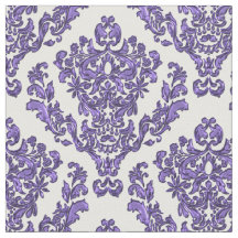 Lila Damast auf weißem oder *Any Farbhintergrund