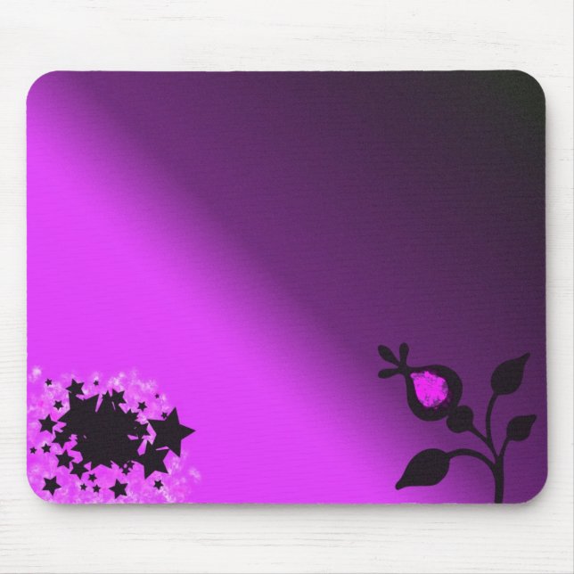 Lila Daze3 Mousepad (Vorne)