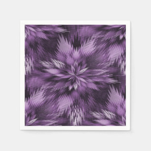 Lila Dekorationsfloral Napkins Serviette