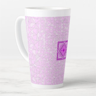 LILA DEKORATIVE ART TASSE