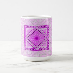 LILA DEKORATIVE ART TASSE GEBURTSTAG