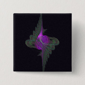 Lila Derwisch-abstrakte Kunst Button