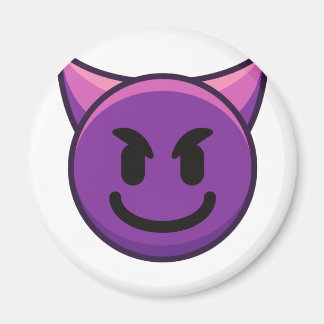 Lila Devil Emoji Magnet