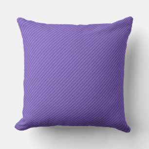 Lila Diagonal Pinstripe Kissen