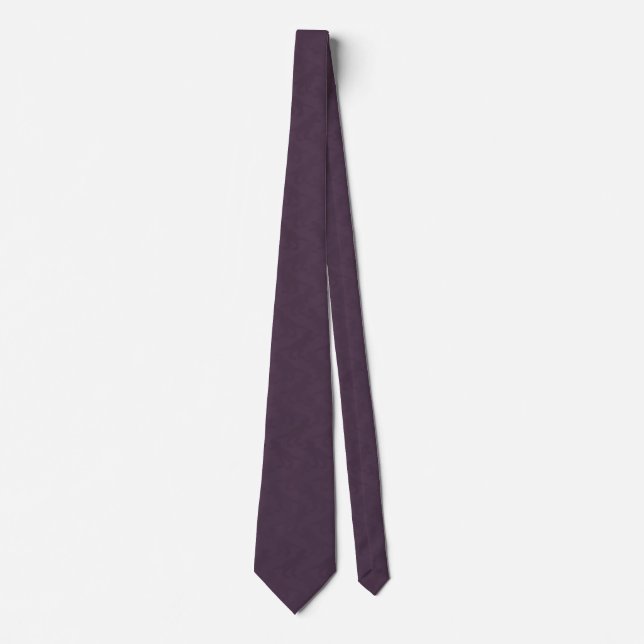 Lila Dinosaurier Neck Tie Krawatte (Vorderseite)
