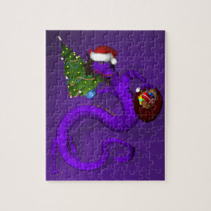 Lila Drache 8x10 Puzzle