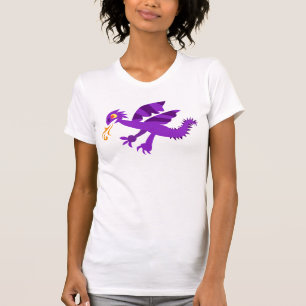 Lila Drache (Erwachsener) T-Shirt