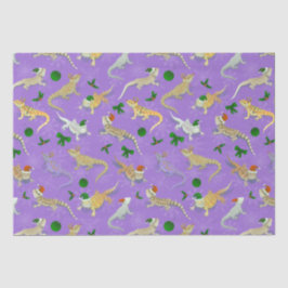 Lila Drache Morph Holiday Seidenpapier