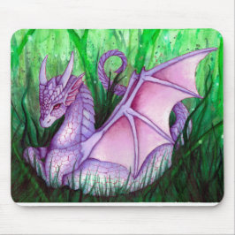 Lila Drache  Mousepad