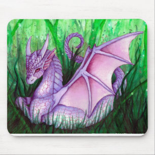 Lila Drache  Mousepad