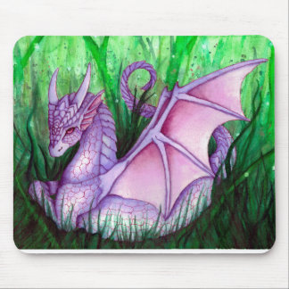Lila Drache  Mousepad