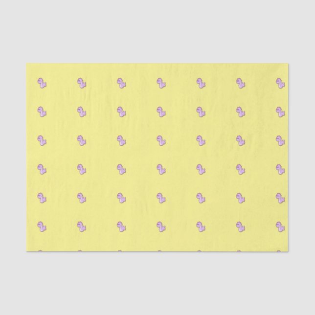 Lila Drache Seidenpapier (Vorderseite)