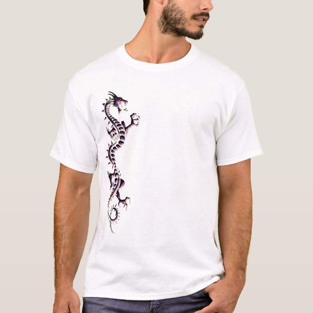 LILA DRACHE T-Shirt (Vorderseite)