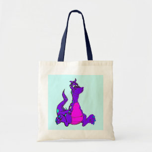 Lila Drache-Tasche Tragetasche