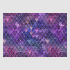 Lila Drachenskala Seidenpapier