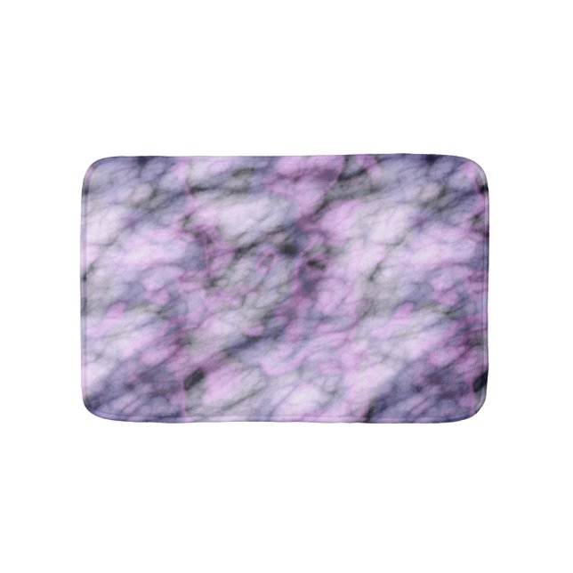Lila Dragon Marble Badematte (Vorderseite)