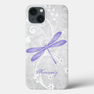 Lila Dragonfly-Personalisierter iPhone-X-Fall Case-Mate iPhone Hülle