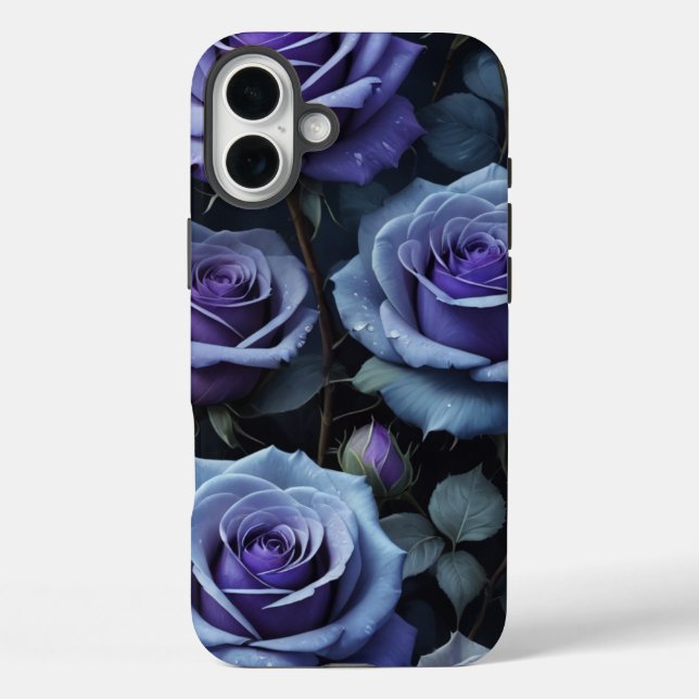 Lila Dream-Rose Case-Mate iPhone Hülle (Rückseite)