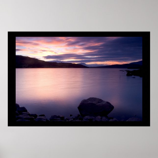 Lila drehen poster (Vorne)