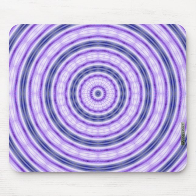 Lila Drehmousemat Mousepad (Vorne)
