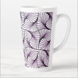 Lila Drehung Große Latte Tasse 17 oz<br><div class="desc">Lila Drehung Große Latte Tasse 17 oz</div>