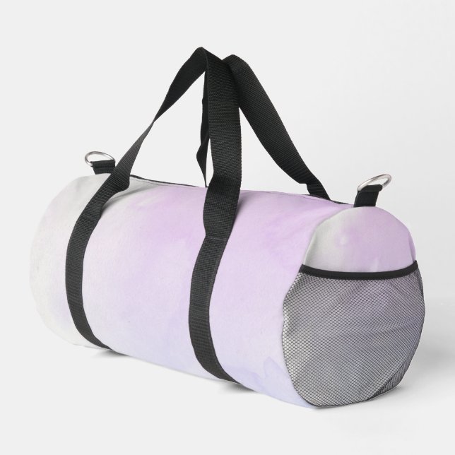 Lila Duffle Bag (Rechte Ecke)