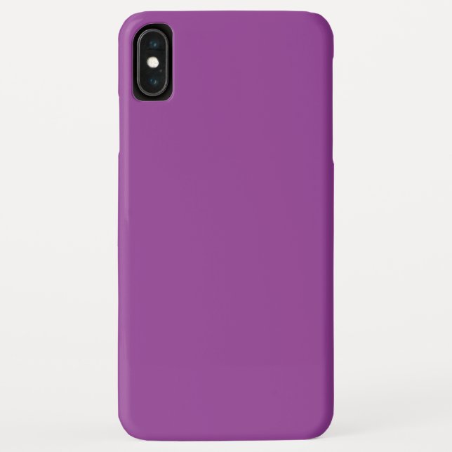 Lila dunkle Orchidee Case-Mate iPhone Hülle (Rückseite)