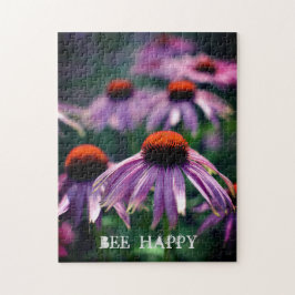 Lila Echinacea Coneflowers Gardeners Blume Puzzle
