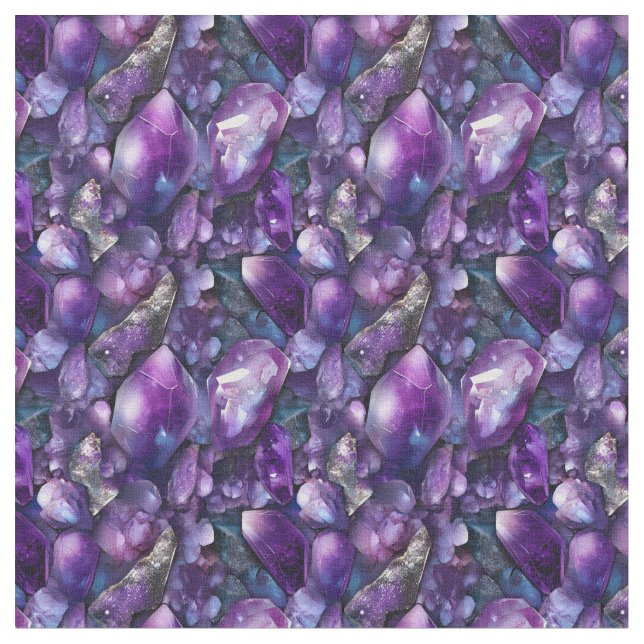 Lila Edelstein Stoff (Nahaufnahme)