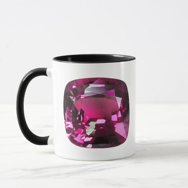 Lila Edelstein Tasse (Links)