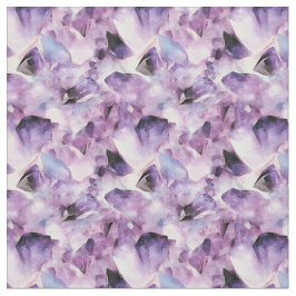 Lila Edelsteine Stoff