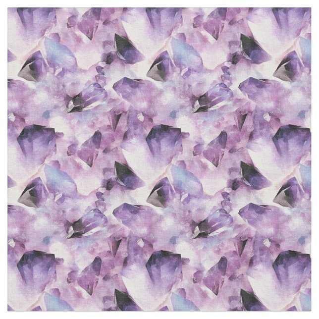 Lila Edelsteine Stoff (Nahaufnahme)