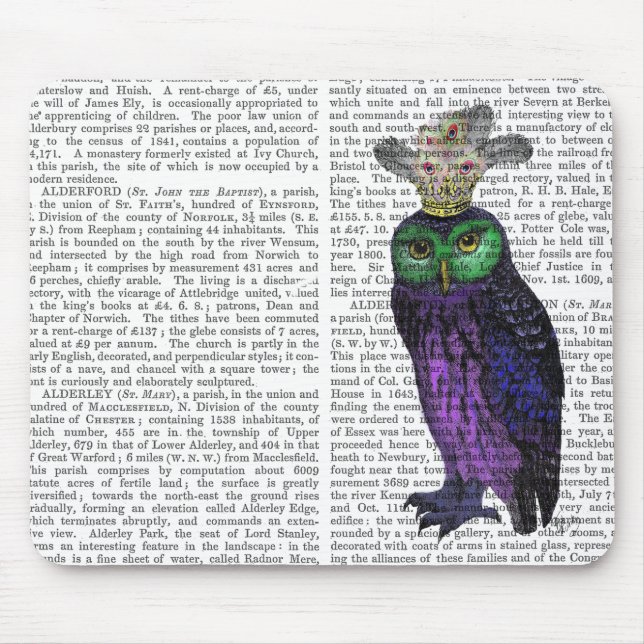 Lila Ei Mousepad (Vorne)