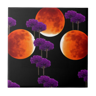 Lila Eingriff Fliese