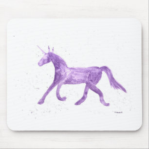 Lila Einhorn Mousepad
