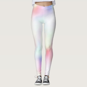 Lila Einhorn Rosa Pfirsichläufer Leggings