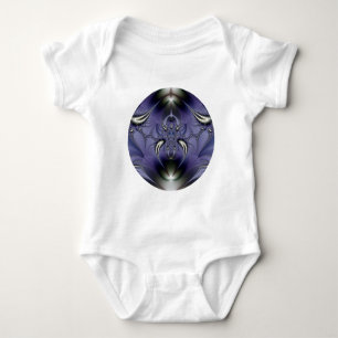 Lila Einrichtung Baby Strampler