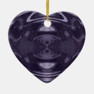 Lila Einrichtung Keramik Ornament