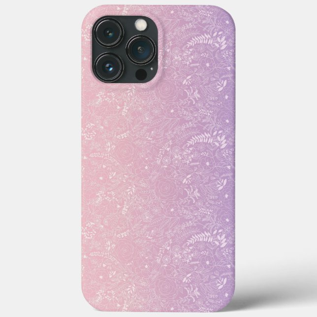 lila Eis Case-Mate iPhone Hülle (Rückseite)