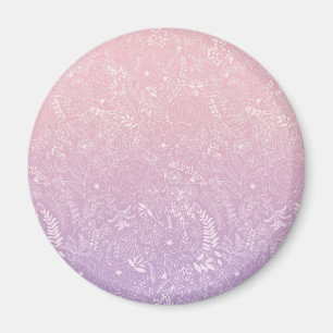 lila Eis Magnet