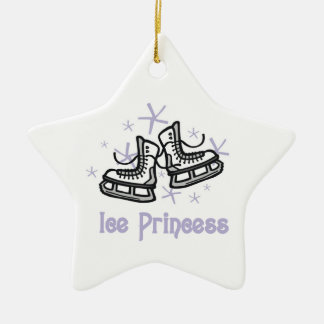 Lila Eis-Prinzessin T-Shirts und Geschenke Keramik Ornament