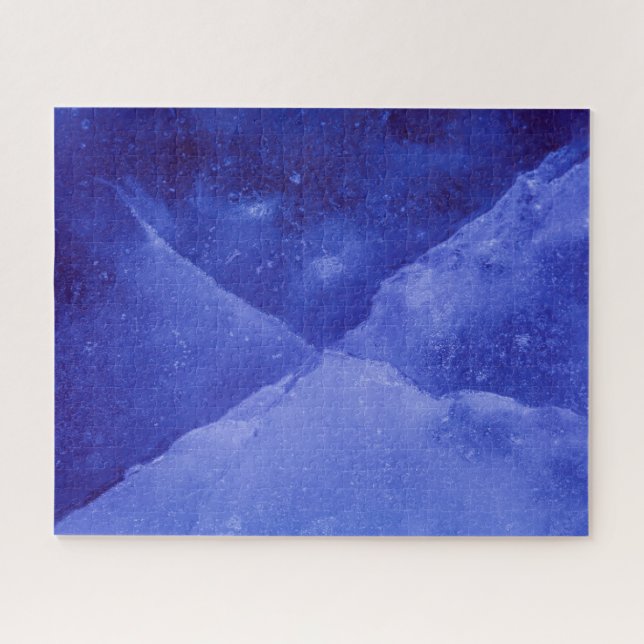 Lila Eis Unerwachsener Puzzle (Horizontal)