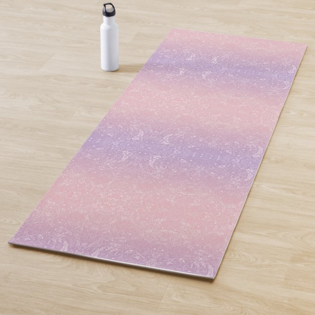 Lila Eis Yogamatte (Beispiel)