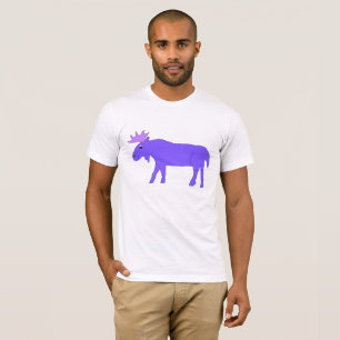 Lila Elchbekleidung T-Shirt