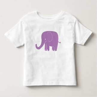 Lila Elefant-Kleinkind-Shirt Kleinkind T-shirt