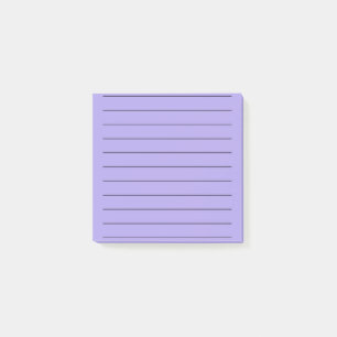 Lila Elegant und lebendige Stationery Post-it Klebezettel