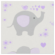 Lila Elephant Baby Girl