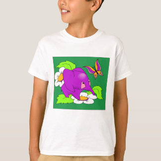 Lila Elephant-T-Shirt T-Shirt